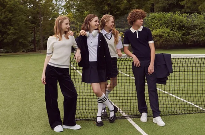 Fashionable school uniform for teenagers 2024-2025: new trends 21