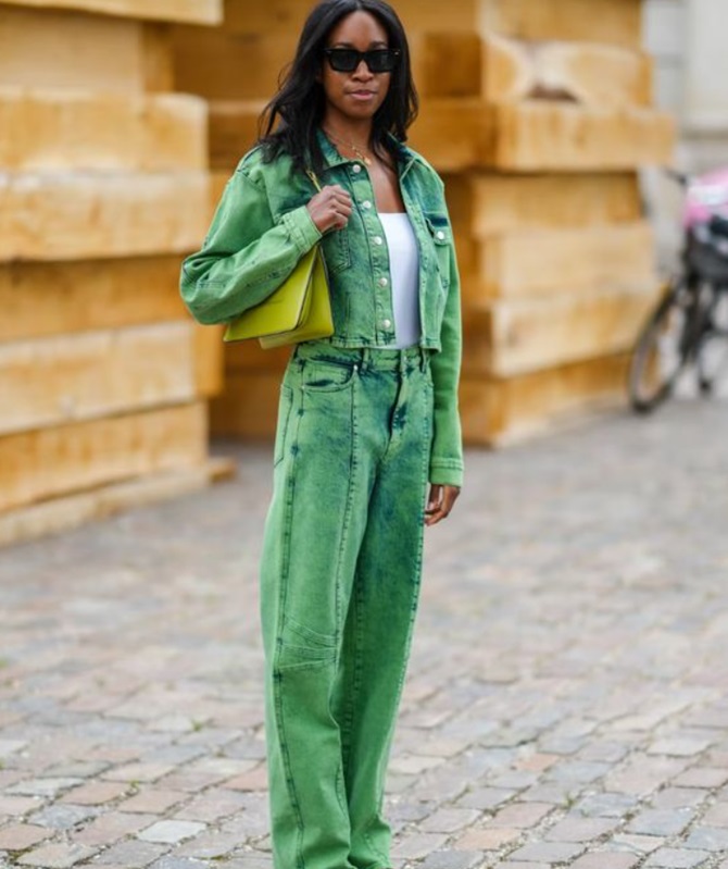 Green pants – how to wear a fashion trend in the 2024-2025 season 12