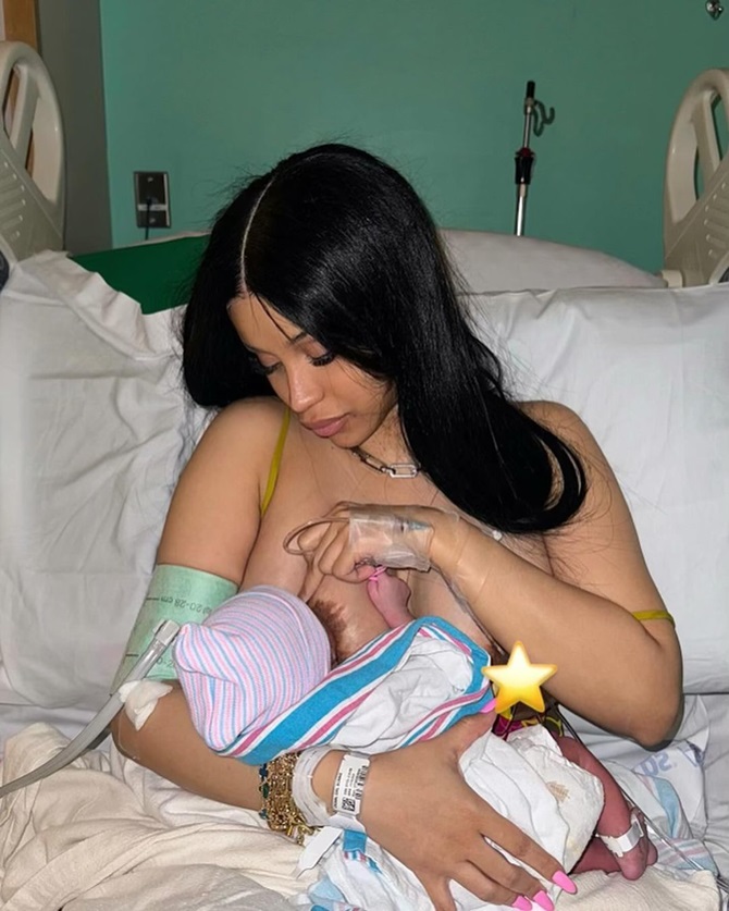 Cardi B became a mother for the third time (photo) 3