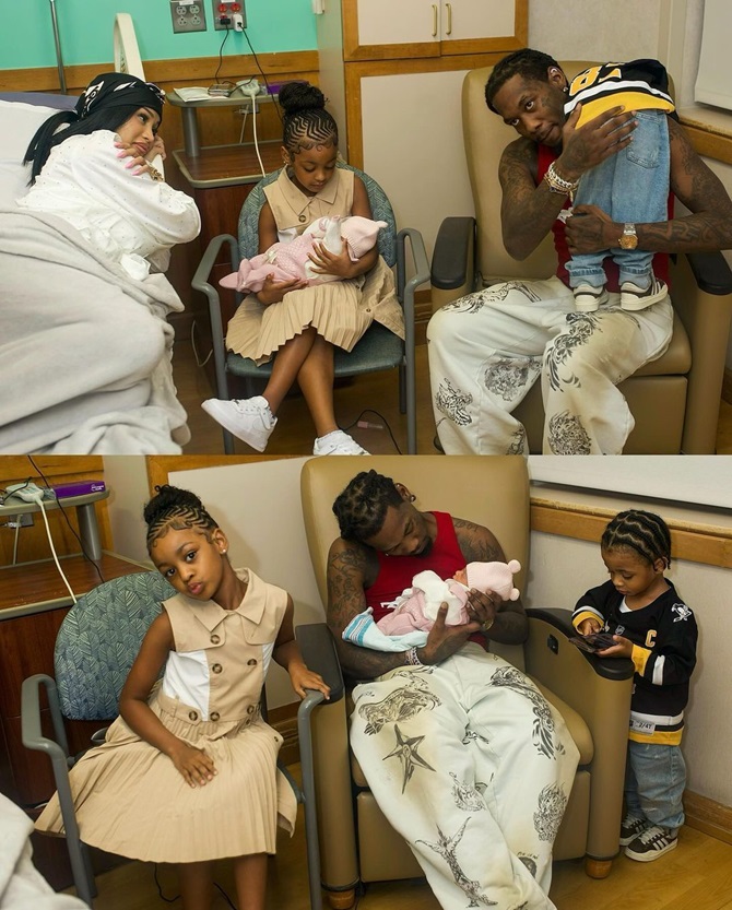 Cardi B became a mother for the third time (photo) 4