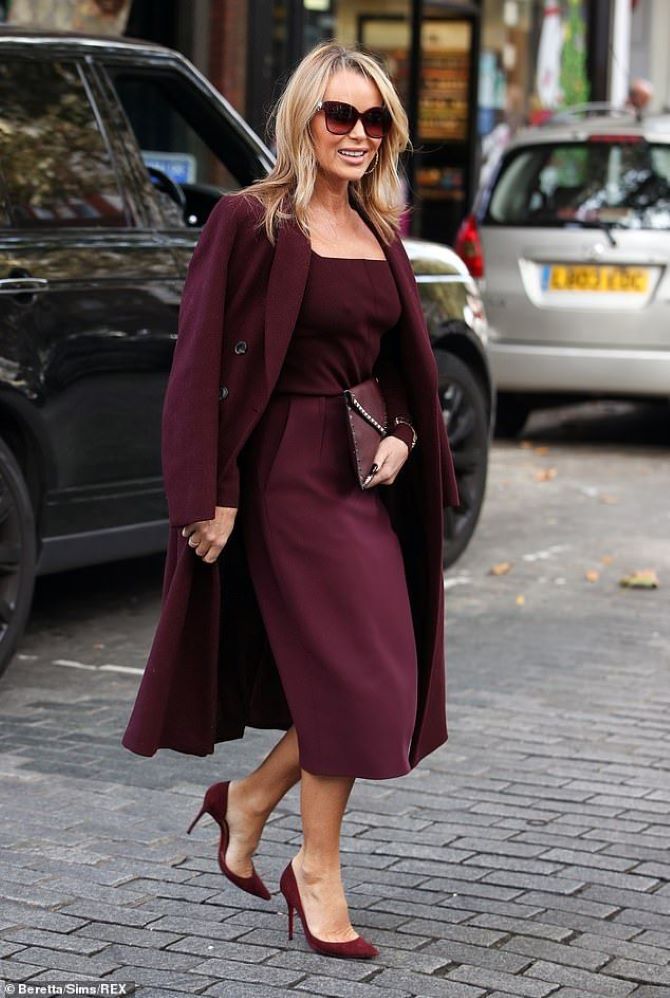 How to Wear Deep Burgundy in Street Style Looks – The Hottest Color of Fall 2024 1