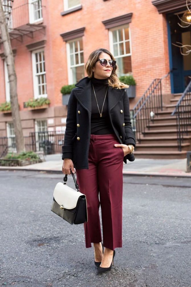 How to Wear Deep Burgundy in Street Style Looks – The Hottest Color of Fall 2024 7