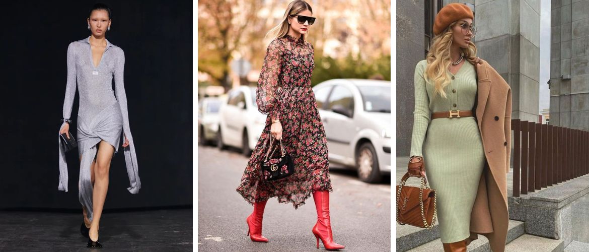 The most fashionable dresses for autumn 2024: let’s dress warmly and stylishly