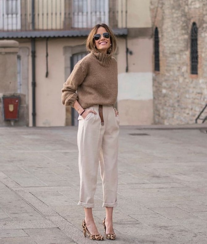 Fashionable trousers for creating a stylish autumn look 13