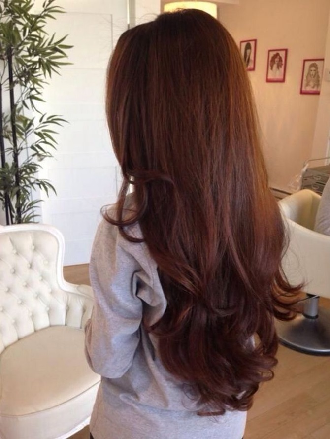 Stylish hair coloring for brunettes for fall 2024 6