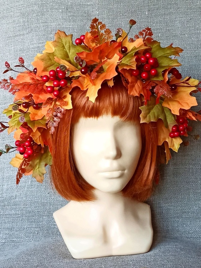 DIY Autumn Wreath: Ideas, Step-by-Step Master Class 1