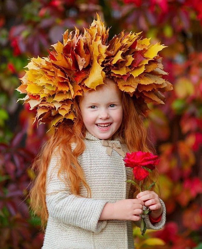 DIY Herbstkranz auf dem Kopf: Ideen, Schritt-für-Schritt-Meisterkurs 10