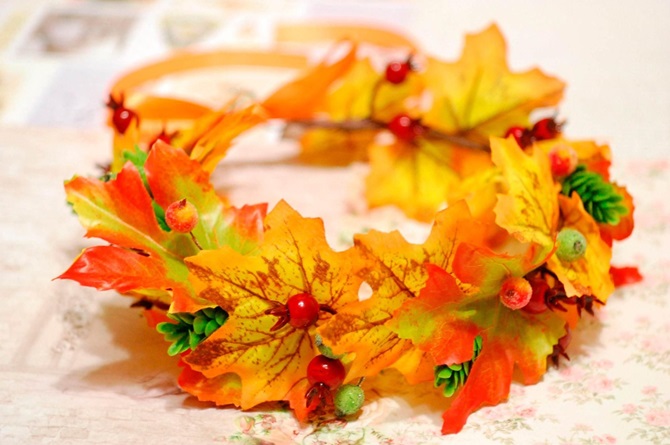 DIY Autumn Wreath: Ideas, Step-by-Step Master Class 2