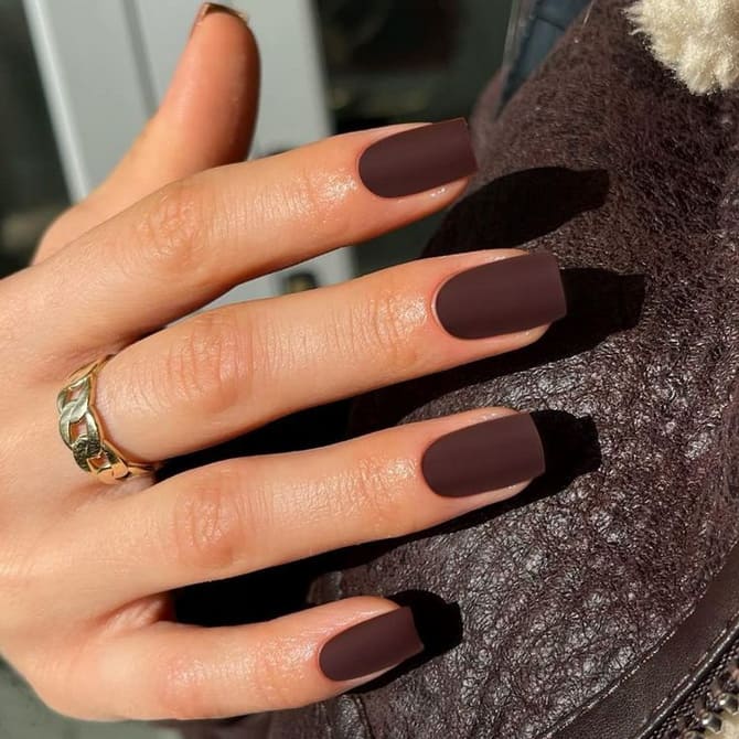 Main trends in autumn manicure 2024 16