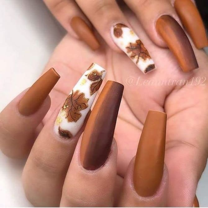 Main trends in autumn manicure 2024 26