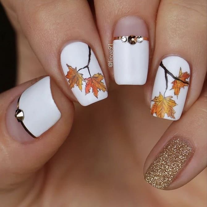 Main trends in autumn manicure 2024 24