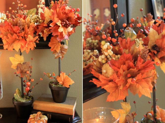 Autumn Topiary: Creating Atmospheric Home Decor 1