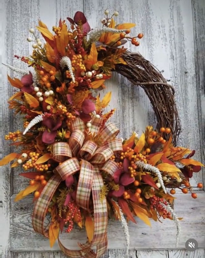 DIY Autumn Door Wreath: Master Class on Creating an Original Decoration 26