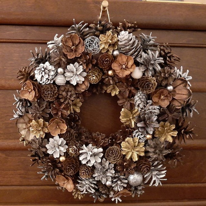 DIY Autumn Door Wreath: Master Class on Creating an Original Decoration 17