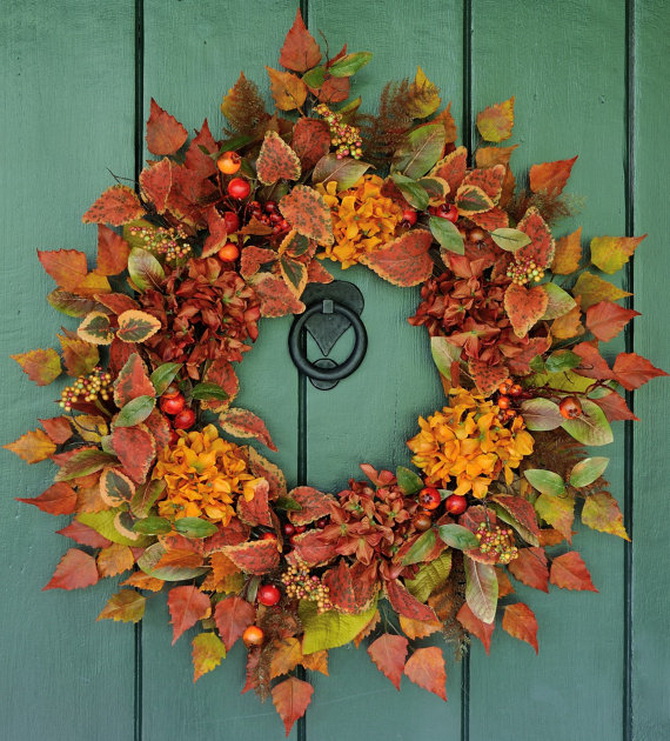 DIY Autumn Door Wreath: Master Class on Creating an Original Decoration 8