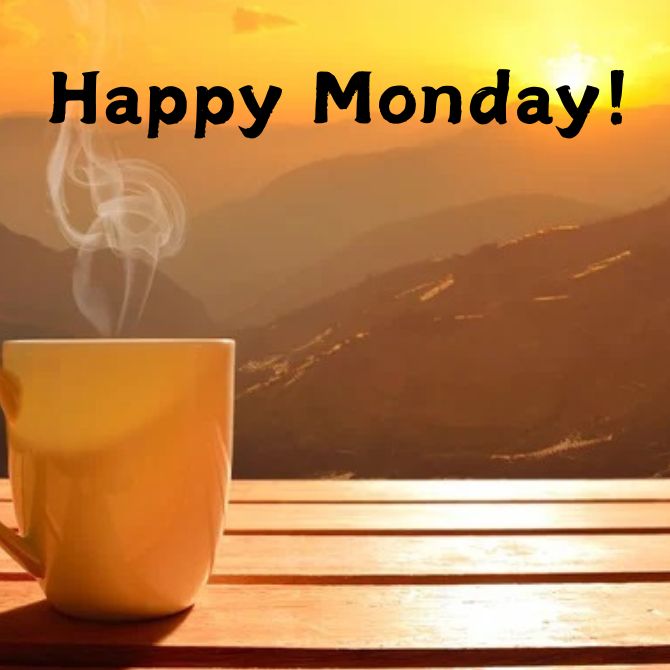 Have a nice Monday – positive pictures with wishes for the beginning of a new week 2