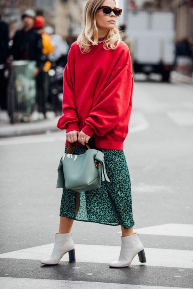 Oversized sweaters in a woman’s wardrobe – how and with what to wear 3