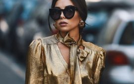 Blouse with a bow – a new trend of the fashion season 2024-2025