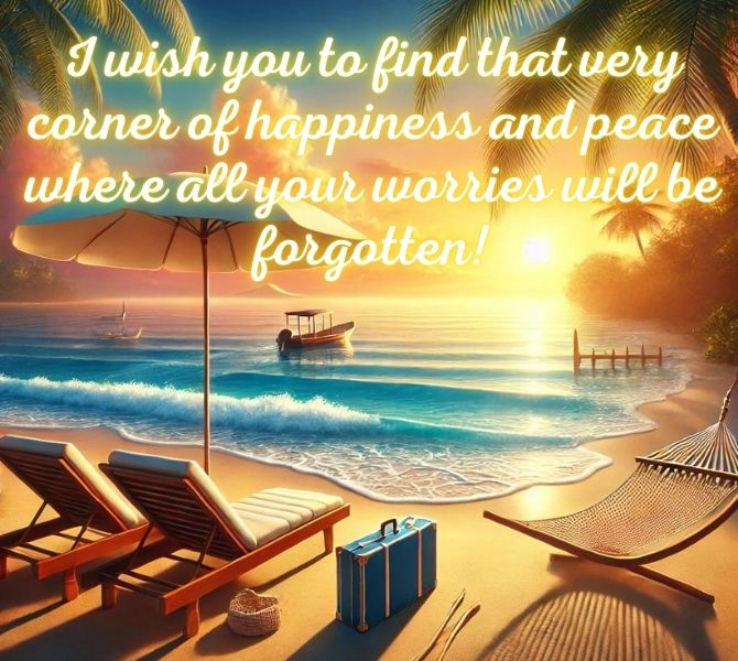 Have a nice vacation card – nice wishes 2