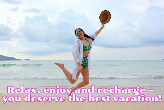 Have a nice vacation card – nice wishes 16