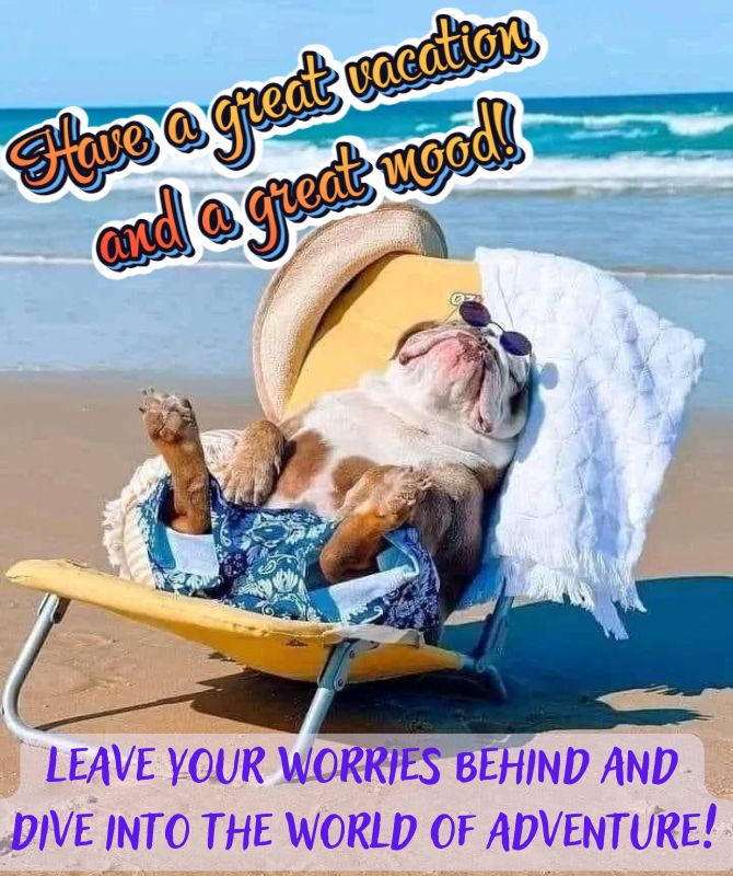 Have a nice vacation card – nice wishes 17