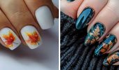 Leaf Manicure for Fall: 6 Stylish Ideas for Your Look