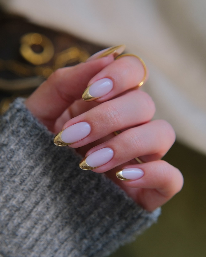 French manicure 2025: stylish accents and fresh ideas 24