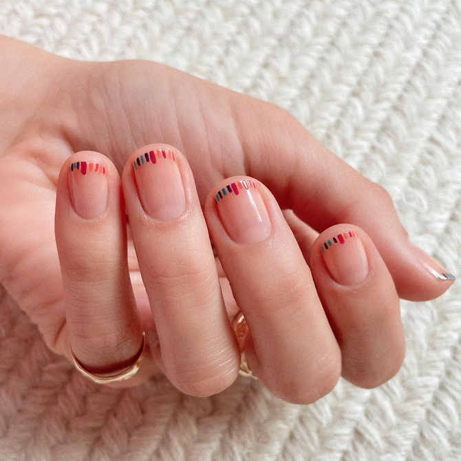 French manicure 2025: stylish accents and fresh ideas 29