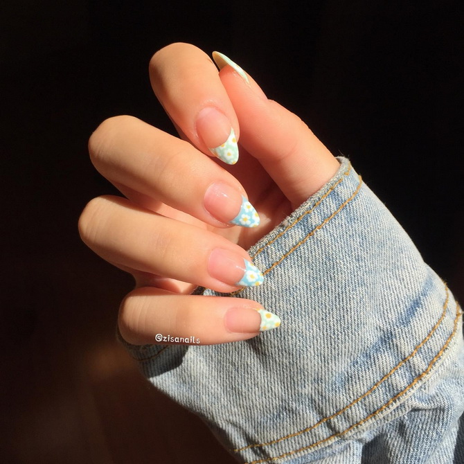 French manicure 2025: stylish accents and fresh ideas 52