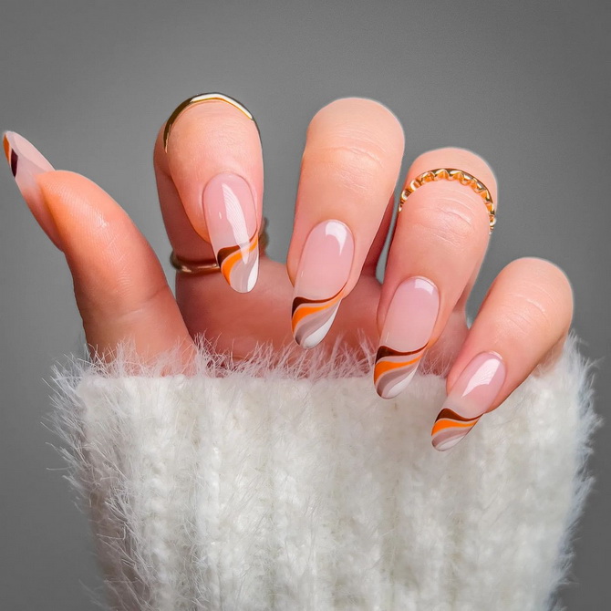 French manicure 2025: stylish accents and fresh ideas 60