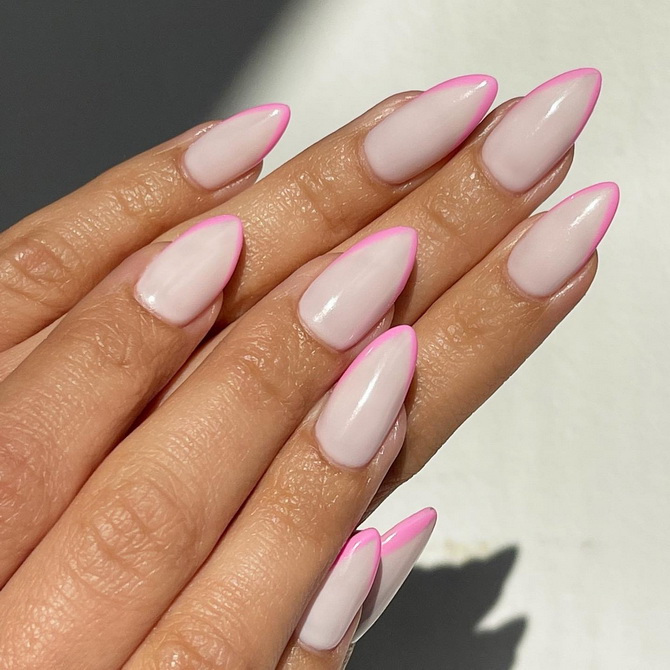 French manicure 2025: stylish accents and fresh ideas 34