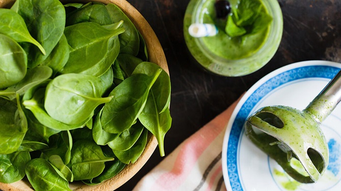 What greens to eat to maintain beauty and youth 1