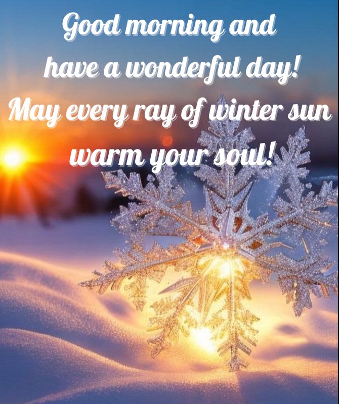 Good winter morning – cards and wishes 6