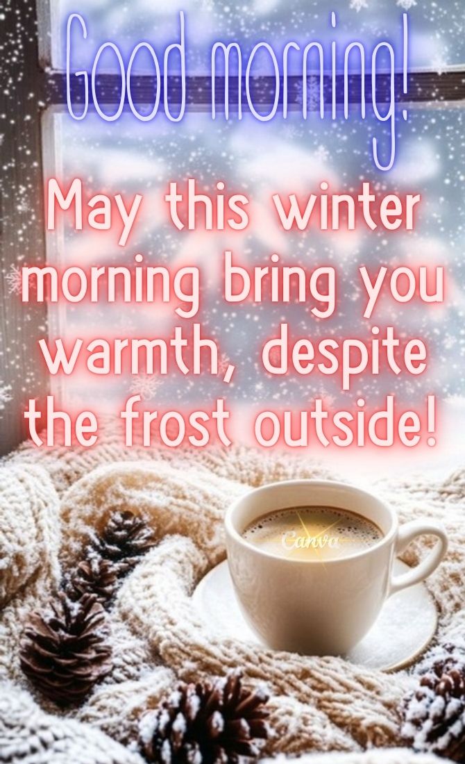 Good winter morning – cards and wishes 8