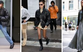 How to stylishly combine leather jackets with different wardrobe items