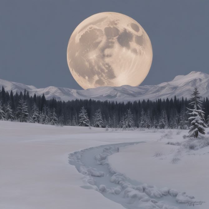 Full Moon January 2025: Moonlight in Leo 3