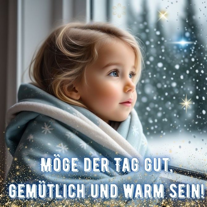 Gute Wintertagsbilder – Winterkarten mit Wünschen 2