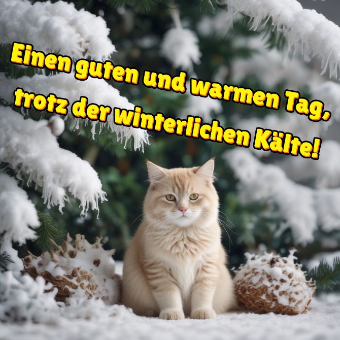 Gute Wintertagsbilder – Winterkarten mit Wünschen 17