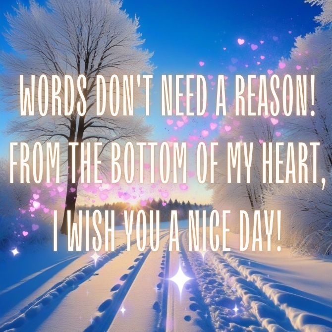 Pictures of a good winter day – winter cards with wishes 12