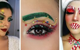 Christmas themed makeup: Top 7 creative makeup ideas