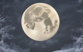 Vollmond Januar 2025: Mondlicht im Löwen