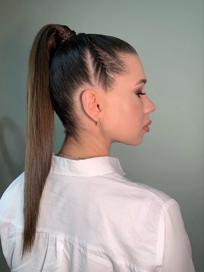 Fashionable hairstyles for the New Year 2025: ideas with photos 19