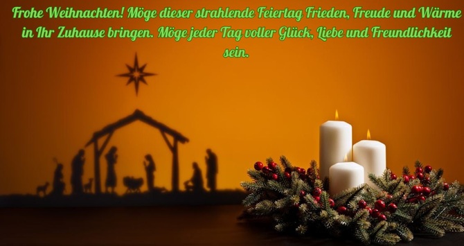 Frohe Weihnachten: Grüße für Familie und Freunde 5