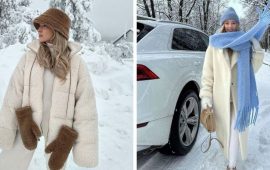 Winteraccessoires: Schals, Mützen und Handschuhe als Teil des Looks