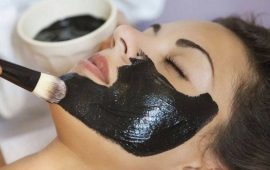 Activated charcoal in skin care