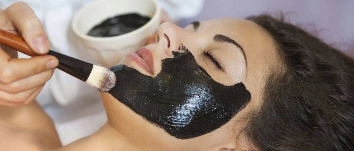 Activated charcoal in skin care