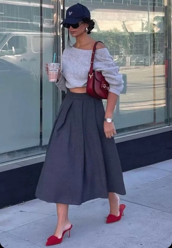 A-line skirt looks: a trend worth trying 23