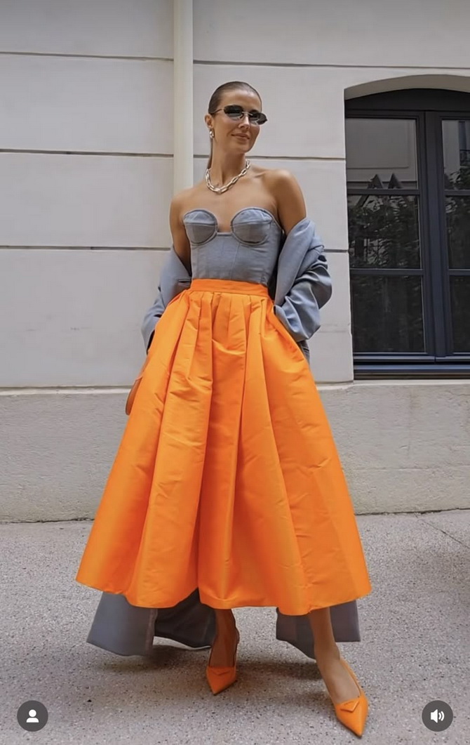 A-line skirt looks: a trend worth trying 14