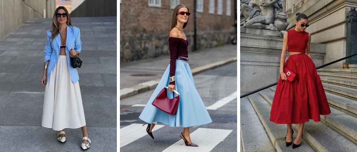 A-line skirt looks: a trend worth trying