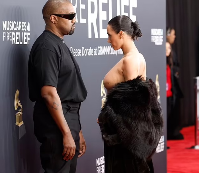 Bianca Censori’s appearance in a naked dress at the Grammys cost Kanye West $20 million 2